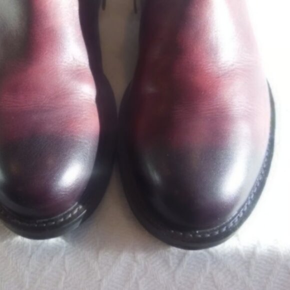 ECCO SARTORELLE Women's Leather Mid Cut Buckle Ankle Boot Brown Size 9 NWT - Picture 5 of 12